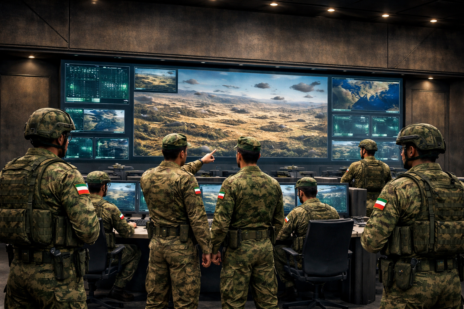 سر مقر خاتم الأنبياء المركزي كيان غامض يدير الحرب الإيرانية